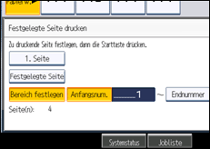 Abbildung Bedienfeld-Display