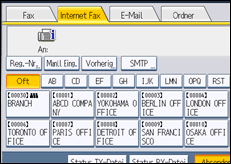 Abbildung Bedienfeld-Display