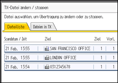 Abbildung Bedienfeld-Display