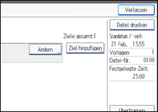 Abbildung Bedienfeld-Display
