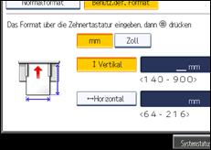 Abbildung Bedienfeld-Display