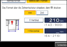 Abbildung Bedienfeld-Display