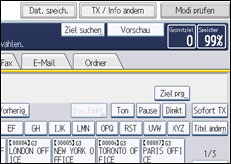 Abbildung Bedienfeld-Display