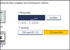 Abbildung Bedienfeld-Display