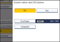 Abbildung Bedienfeld-Display