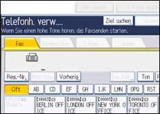 Abbildung Bedienfeld-Display