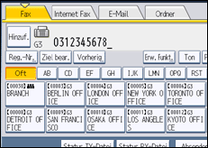 Abbildung Bedienfeld-Display