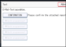 Abbildung Bedienfeld-Display
