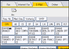 Abbildung Bedienfeld-Display