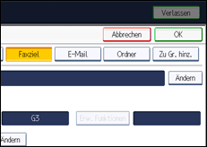 Abbildung Bedienfeld-Display