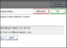 Abbildung Bedienfeld-Display