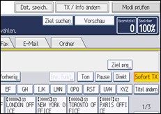 Abbildung Bedienfeld-Display