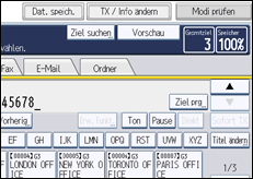 Abbildung Bedienfeld-Display