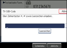 Abbildung Bedienfeld-Display