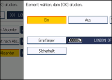 Abbildung Bedienfeld-Display
