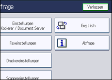 Abbildung Bedienfeld-Display