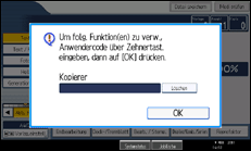 Abbildung Bedienfeld-Display
