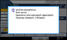 Abbildung Bedienfeld-Display