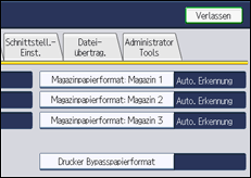 Abbildung Bedienfeld-Display