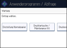 Abbildung Bedienfeld-Display