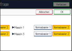 Abbildung Bedienfeld-Display