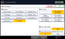 Abbildung Bedienfeld-Display