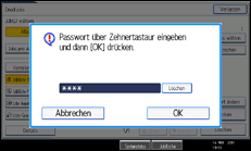 Abbildung Bedienfeld-Display