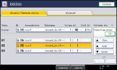 Abbildung Bedienfeld-Display