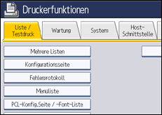 Abbildung Bedienfeld-Display