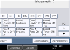 Abbildung Bedienfeld-Display