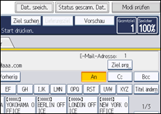 Abbildung Bedienfeld-Display