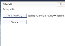 Abbildung Bedienfeld-Display