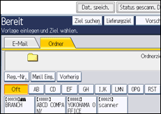 Abbildung Bedienfeld-Display
