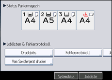 Abbildung Bedienfeld-Display