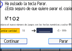 Ilustración de la pantalla panel de mandos