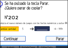 Ilustración de la pantalla panel de mandos