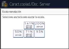 Ilustración de la pantalla panel de mandos