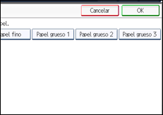 Ilustración de la pantalla panel de mandos