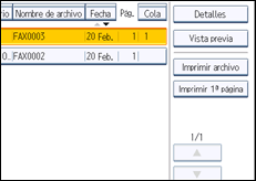 Ilustración de la pantalla panel de mandos