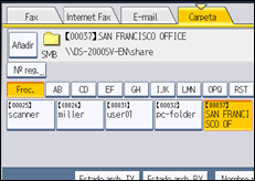Ilustración de la pantalla panel de mandos