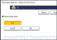 Ilustración de la pantalla panel de mandos
