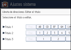 Ilustración de la pantalla panel de mandos