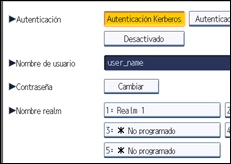 Ilustración de la pantalla panel de mandos