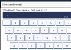 Ilustración de la pantalla panel de mandos