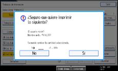 Ilustración de la pantalla panel de mandos