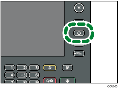 Ilustración de la tecla Programar