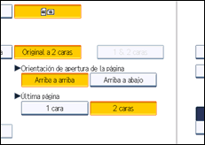 Ilustración de la pantalla panel de mandos