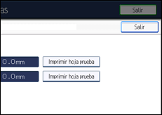 Ilustración de la pantalla panel de mandos