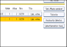 Käyttöpaneelin näyttö