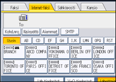 Käyttöpaneelin näyttö